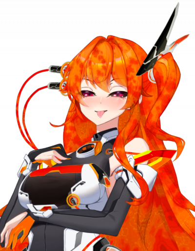 Skylar saca la lengua